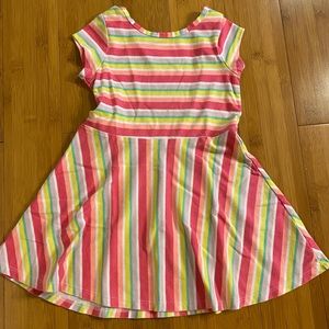 Toddler Girl 3T Rainbow Striped Dress